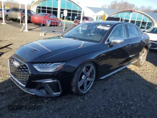 2023 Audi S4 Premium Plus z VIN WAUB4AF45PA014751, wystawiony jako Copart lot #82289014 z przebiegiem 29 842 mil mil oraz Szkoda całkowita • Salvage title. Historia ofert i sprzedaży dostępna na DreamBid. Obrazek 1.