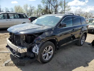 2016 Toyota Highlander LE z VIN 5TDBKRFH9GS312880, wystawiony jako Copart lot #49584775 z przebiegiem 116 519 mil mil oraz Szkoda całkowita • Salvage title. Historia ofert i sprzedaży dostępna na DreamBid. Obrazek 1.