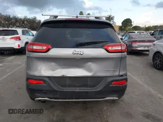 2017 Jeep Cherokee Limited with VIN 1C4PJLDB4HW526035, listed as a IAAI auction lot 41549295 with 74,548 mi miles. Bid and sale history available at carsss.com. Image 16.