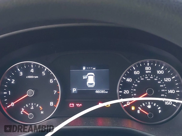 2020 Kia Sportage LX with VIN KNDPM3AC2L7784884, listed as a IAAI auction lot 41037307 with 46,030 mi miles and . Bid and sale history available at DreamBid. Image 7.