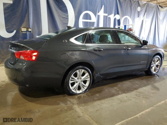 2015 Chevrolet Impala LT with VIN 2G1125S34F9201281, listed as a Copart auction lot 53242925 with 207,435 mi miles and Clean Title. Bid and sale history available at carsss.com. Image 3.