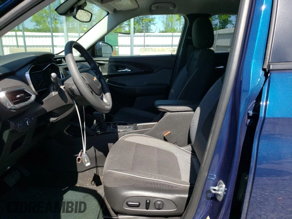 2021 Chevrolet TrailBlazer LT with VIN KL79MPS27MB146308, listed as a Copart auction lot 48870943 with 38,814 mi miles. Bid and sale history available at carsss.com. Image 7.