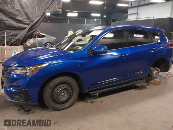 2019 Acura RDX w/A-Spec Pkg with VIN 5J8TC2H64KL020067, listed as a IAAI auction lot 41088711 with 85,385 mi miles. Bid and sale history available at carsss.com. Image 18.
