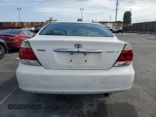 2004 Toyota Camry LE with VIN 4T1BE32KX4U379593, listed as a Copart auction lot 53391455 with 221,056 mi miles and Salvage Title. Bid and sale history available at carsss.com. Image 6.