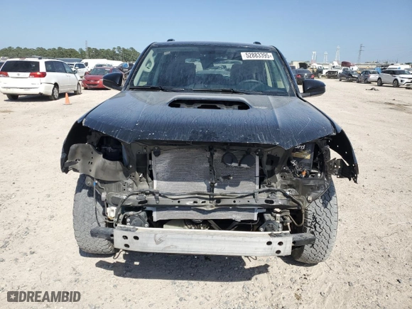 2022 Toyota 4Runner SR5 with VIN JTEEU5JR0N5260179, listed as a Copart auction lot 52883395 with 134,025 mi miles and Salvage Title. Bid and sale history available at carsss.com. Image 5.