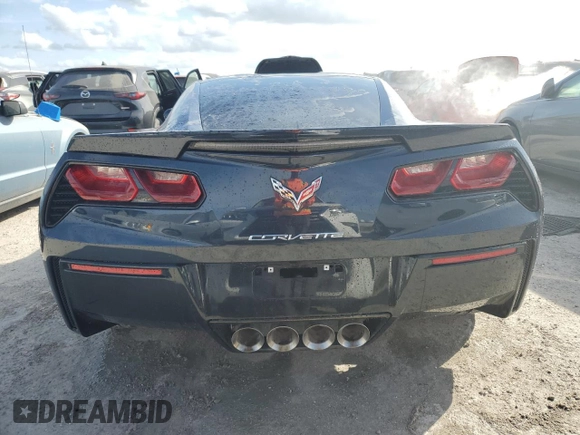 2015 Chevrolet Corvette 2LT with VIN 1G1YD2D76F5106922, listed as a Copart auction lot 73888084 with 0 mi miles and Non Repairable. Bid and sale history available at carsss.com. Image 6.