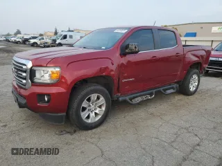 2018 GMC Canyon 2WD SLE with VIN 1GTG5CEN3J1243058, listed as a Copart auction lot 83269634 with 43,988 mi miles and Salvage Title. Bid and sale history available at carsss.com. Image 1.