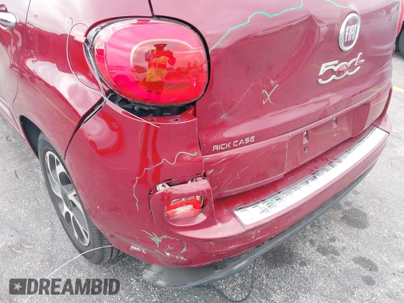 2014 FIAT 500L Lounge with VIN ZFBCFACH1EZ008603, listed as a IAAI auction lot 41583042 with 92,209 mi miles and . Bid and sale history available at DreamBid. Image 12.