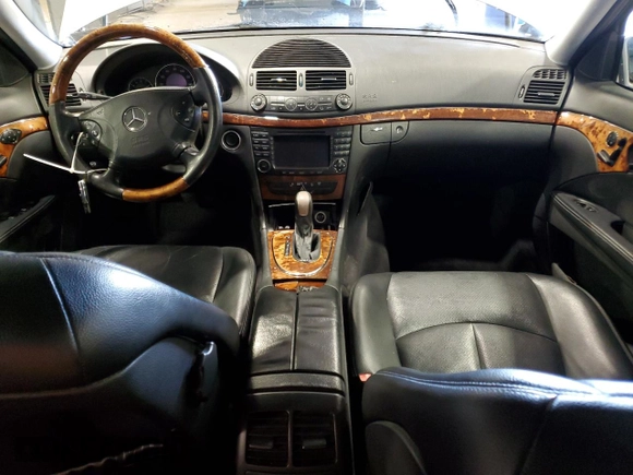 2004 Mercedes-Benz E-Class 3.2L with VIN WDBUF82J54X120960, listed as a Copart auction lot 44427065 with 0 mi miles and Salvage Title. Bid and sale history available at carsss.com. Image 8.