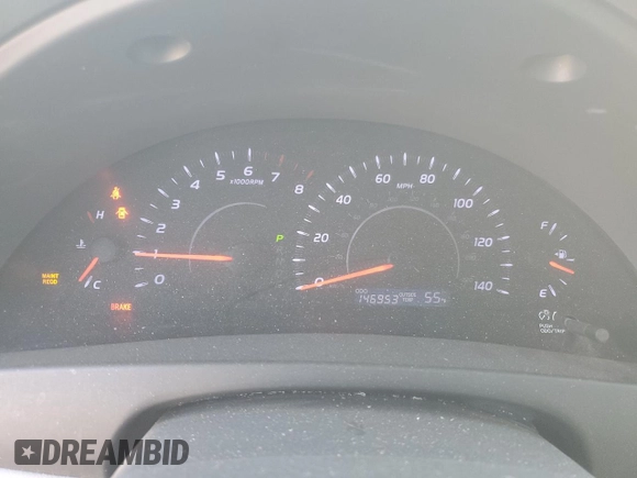 2010 Toyota Camry with VIN 4T4BF3EKXAR030170, listed as a Copart auction lot 46416535 with 146,953 mi miles and Salvage Title. Bid and sale history available at carsss.com. Image 9.