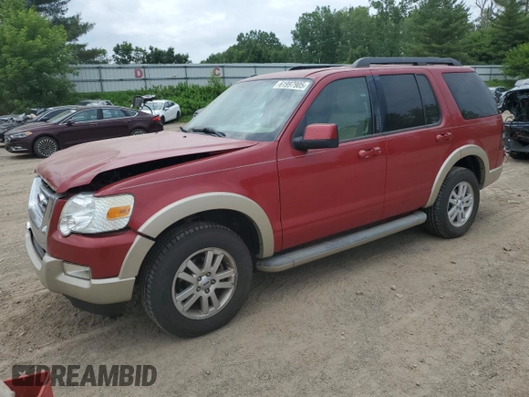 2010 Ford Explorer Eddie Bauer с VIN 1FMEU7EE7AUA40654, выставлен на аукционе Copart как лот 61997905 с пробегом 92 909 миль миль и Чистый • Clean title. История ставок и продаж доступна на DreamBid. Изображение 1.