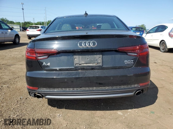 2018 Audi A4 Premium Plus с VIN WAUENAF4XJA163643, выставлен на аукционе Copart как лот 60190575 с пробегом 100 574 миль миль и Чистый • Clean title. История ставок и продаж доступна на DreamBid. Изображение 6.