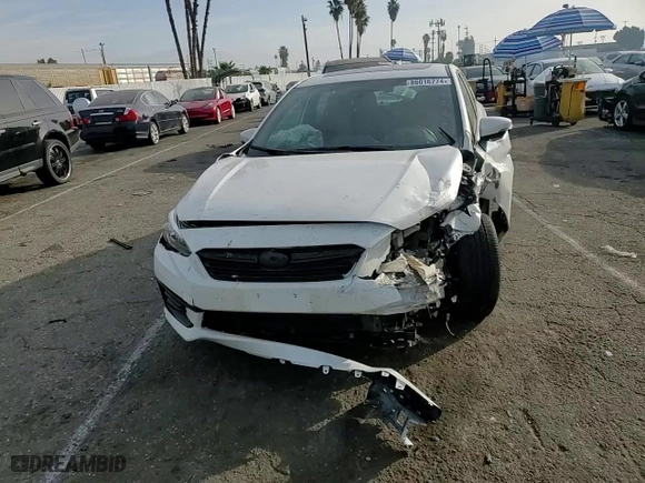 2023 Subaru Impreza Sport with VIN 4S3GTAM6XP3712177, listed as a Copart auction lot 86016774 with 29,054 mi miles and Salvage Title. Bid and sale history available at carsss.com. Image 10.