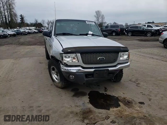 2001 Ford Ranger XL Fleet with VIN 1FTZR15E31PA28603, listed as a Copart auction lot 46263325 with 239,923 mi miles and Salvage Title. Bid and sale history available at DreamBid. Image 10.