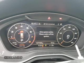 2018 Audi A4 allroad Premium Plus with VIN WA18NAF40JA067160, listed as a Copart auction lot 48020765 with 137,165 mi miles and Salvage Title. Bid and sale history available at carsss.com. Image 9.