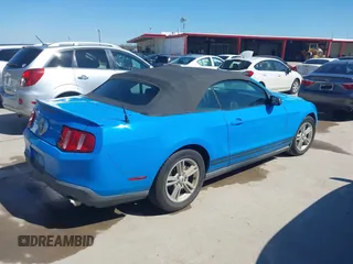 2012 Ford Mustang V6 with VIN 1ZVBP8EM7C5203745, listed as a IAAI auction lot 41757054 with 236,890 mi miles and . Bid and sale history available at DreamBid. Image 4.