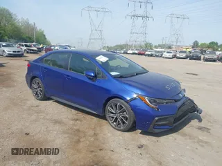 2020 Toyota Corolla SE with VIN JTDS4RCE0LJ017288, listed as a IAAI auction lot 42096008 with 23,129 mi miles and . Bid and sale history available at DreamBid. Image 1.