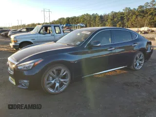 2018 Infiniti Q70 Luxe с VIN JN1BY1PR3JM370674, выставлен на аукционе Copart как лот 80849564 с пробегом 68 702 миль миль и Списание • Salvage title. История ставок и продаж доступна на DreamBid. Изображение 1.