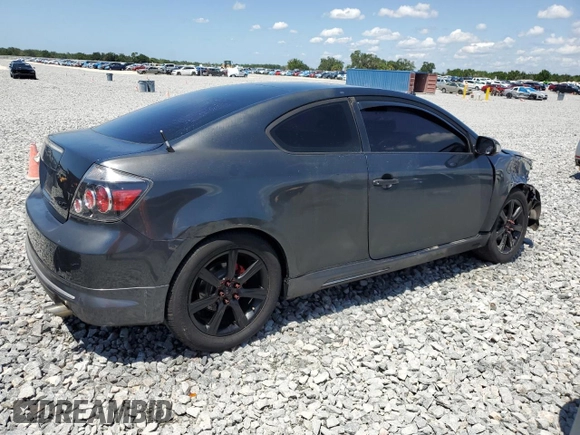 2007 Scion tC Spec with VIN JTKDE177970212622, listed as a Copart auction lot 52704125 with 159,485 mi miles and Salvage Title. Bid and sale history available at carsss.com. Image 3.