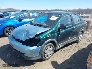 2001 Toyota ECHO with VIN JTDBT123910169397, listed as a IAAI auction lot 42050551 with 20,485 mi miles. Bid and sale history available at carsss.com. Image 18.