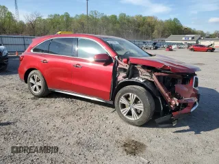 2020 Acura MDX with VIN 5J8YD3H36LL010558, listed as a Copart auction lot 54191905 with 70,163 mi miles and Salvage Title. Bid and sale history available at carsss.com. Image 4.