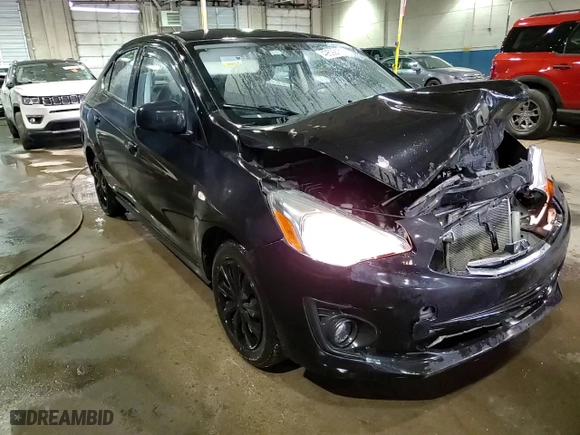 2019 Mitsubishi Mirage G4 ES with VIN ML32F3FJ7KHF18769, listed as a Copart auction lot 49592155 with 125,855 mi miles and Non Repairable. Bid and sale history available at carsss.com. Image 13.