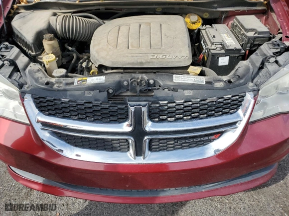 2015 Dodge Grand Caravan American Value Pkg with VIN 2C4RDGBG8FR587089, listed as a Copart auction lot 51706885 with 155,386 mi miles and Clean Title. Bid and sale history available at carsss.com. Image 12.
