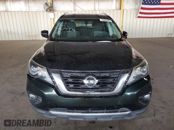 2019 Nissan Pathfinder Platinum with VIN 5N1DR2MM4KC586344, listed as a Copart auction lot 54800025 with 138,879 mi miles and Clean title. Bid and sale history available at DreamBid. Image 5.