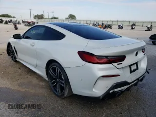 2019 BMW 8 Series M850i xDrive with VIN WBABC4C55KBJ35736, listed as a Copart auction lot 59875482 with 0 mi miles. Bid and sale history available at carsss.com. Image 3.