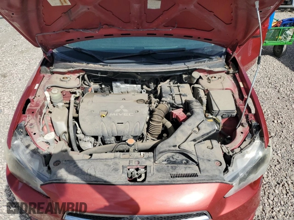 2008 Mitsubishi Lancer DE with VIN JA3AU26U88U014987, listed as a Copart auction lot 69784924 with 170,971 mi miles and Salvage title. Bid and sale history available at DreamBid. Image 11.