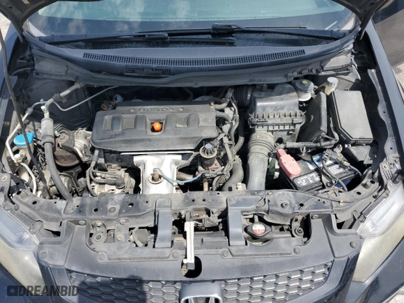2012 Honda Civic Cpe LX with VIN 2HGFG3A58CH542689, listed as a Copart auction lot 49291585 with 204,804 mi miles and Clean Title. Bid and sale history available at carsss.com. Image 11.