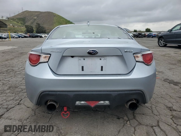 2015 Subaru BRZ Premium with VIN JF1ZCAB12F9607084, listed as a Copart auction lot 53743495 with 57,486 mi miles and Salvage title. Bid and sale history available at DreamBid. Image 6.