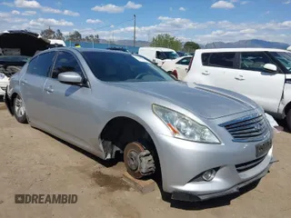 2011 Infiniti G37 Sedan Journey with VIN JN1CV6AP9BM504316, listed as a IAAI auction lot 41949636 with Not Provided miles. Bid and sale history available at carsss.com. Image 1.