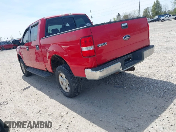 2006 Ford F-150 XLT with VIN 1FTPW145X6FA19007, listed as a IAAI auction lot 42055159 with 126,327 mi miles. Bid and sale history available at carsss.com. Image 3.