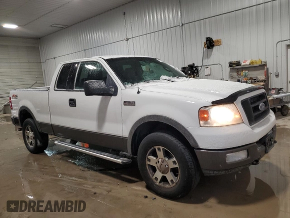 2004 Ford F-150 XLT with VIN 1FTPX14514NC27874, listed as a Copart auction lot 47666135 with 157,075 mi miles and Clean Title. Bid and sale history available at carsss.com. Image 4.