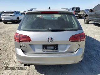 2016 Volkswagen Golf SportWagen TSI S with VIN 3VWC17AU5GM519943, listed as a Copart auction lot 53164944 with 226,900 mi miles and Clean Title. Bid and sale history available at carsss.com. Image 6.