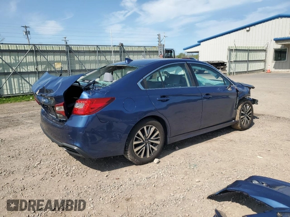 2019 Subaru Legacy Premium with VIN 4S3BNAH62K3019241, listed as a Copart auction lot 70605694 with 161,596 mi miles and Salvage Title. Bid and sale history available at carsss.com. Image 3.
