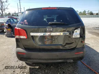 2011 Kia Sorento LX with VIN 5XYKT3A10BG106020, listed as a Copart auction lot 46151355 with 244,140 mi miles and Salvage Title. Bid and sale history available at DreamBid. Image 6.