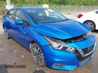 2021 Nissan Versa SV with VIN 3N1CN8EV6ML869103, listed as a IAAI auction lot 41983542 with 74,101 mi miles and . Bid and sale history available at DreamBid. Image 1.