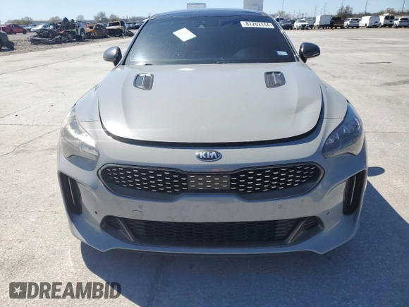 2019 Kia Stinger GT1 with VIN KNAE45LCXK6066467, listed as a Copart auction lot 87262144 with 106,033 mi miles and Clean Title. Bid and sale history available at DreamBid. Image 5.