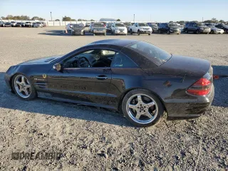 2005 Mercedes-Benz SL 55 AMG with VIN WDBSK74FX5F087211, listed as a Copart auction lot 79300514 with Not provided miles and Salvage title. Bid and sale history available at DreamBid. Image 2.