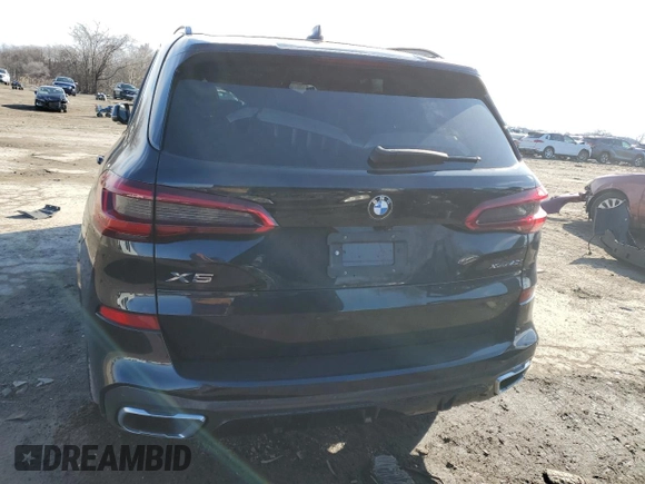 2019 BMW X5 xDrive40i with VIN 5UXCR6C5XKLL05938, listed as a Copart auction lot 38345323 with 33,265 mi miles. Bid and sale history available at carsss.com. Image 6.