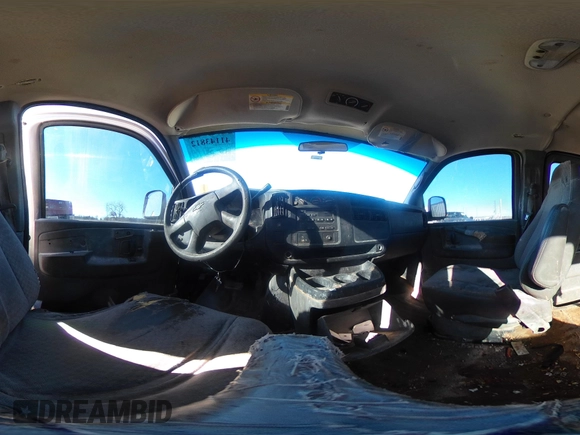 2007 Chevrolet Express Passenger with VIN 1GAHG35UX71176305, listed as a IAAI auction lot 41143812 with 338,940 mi miles and . Bid and sale history available at DreamBid. Image 19.