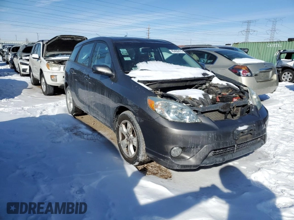 2005 Toyota Matrix STD with VIN 2T1KR32E15C357130, listed as a Copart auction lot 45406475 with 196,190 mi miles and Salvage Title. Bid and sale history available at DreamBid. Image 4.