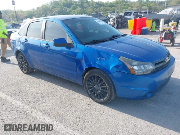 2011 Ford Focus SES with VIN 1FAHP3GN8BW103254, listed as a IAAI auction lot 42068869 with 131,901 mi miles. Bid and sale history available at carsss.com. Image 1.