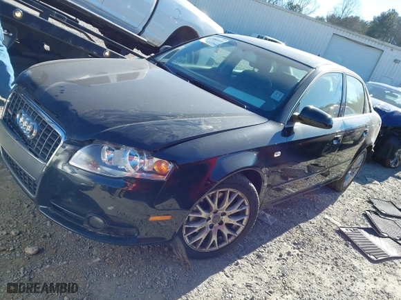 2008 Audi A4 2.0T with VIN WAUDF78E28A134584, listed as a IAAI auction lot 41300123 with 84,148 mi miles. Bid and sale history available at carsss.com. Image 17.