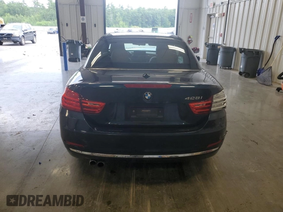 2014 BMW 4 Series 428i with VIN WBA3V7C56EP770827, listed as a Copart auction lot 64235014 with 110,250 mi miles and Salvage Title. Bid and sale history available at DreamBid. Image 6.