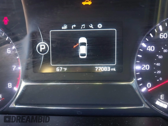 2015 Kia Optima SX Turbo with VIN 5XXGR4A66FG382167, listed as a IAAI auction lot 40951399 with 77,083 mi miles and . Bid and sale history available at DreamBid. Image 15.