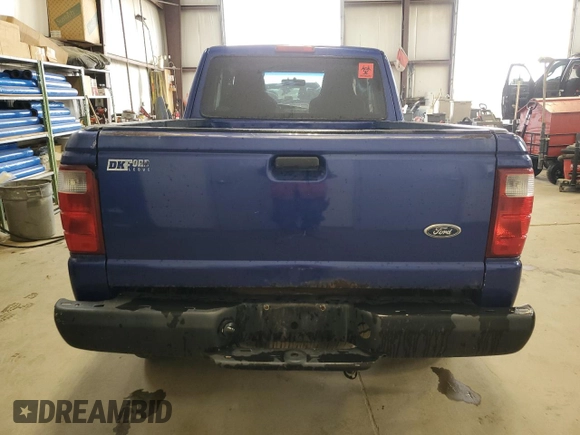 2004 Ford Ranger XLT Appearance with VIN 1FTYR44E04PA74957, listed as a Copart auction lot 55894525 with Not provided miles and Salvage title. Bid and sale history available at DreamBid. Image 6.