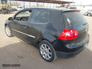2007 Volkswagen Rabbit with VIN WVWBS71K77W034889, listed as a IAAI auction lot 41406182 with 162,213 mi miles. Bid and sale history available at carsss.com. Image 3.